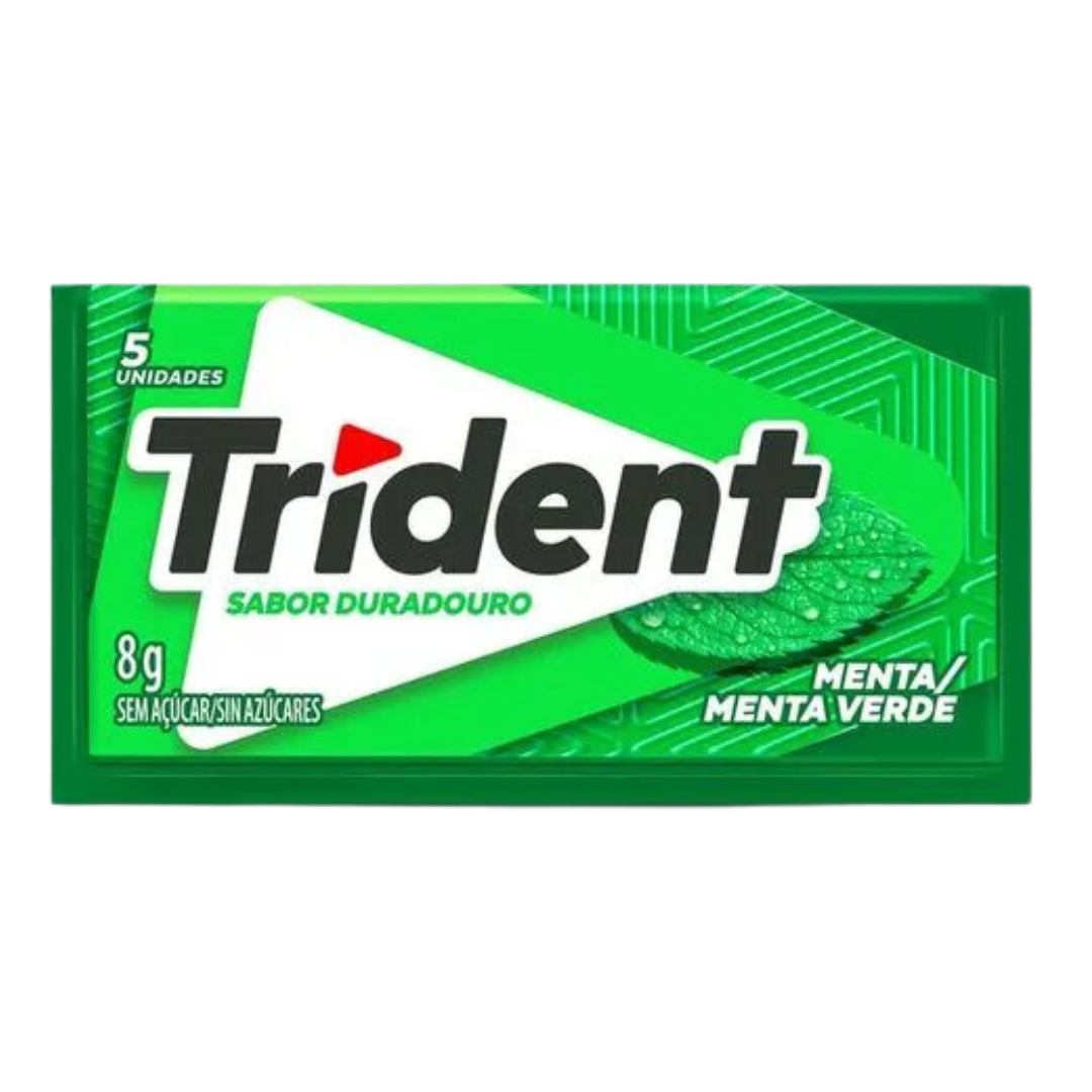 Chewing-gum Menthe - TRIDENT - 8g - unité
