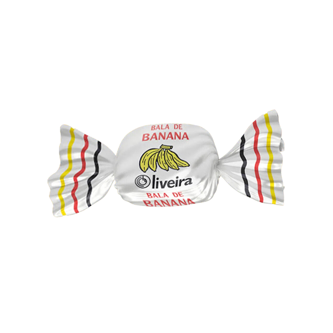 Bonbons banane - (Bala de Banana) - OLIVEIRA - unidade