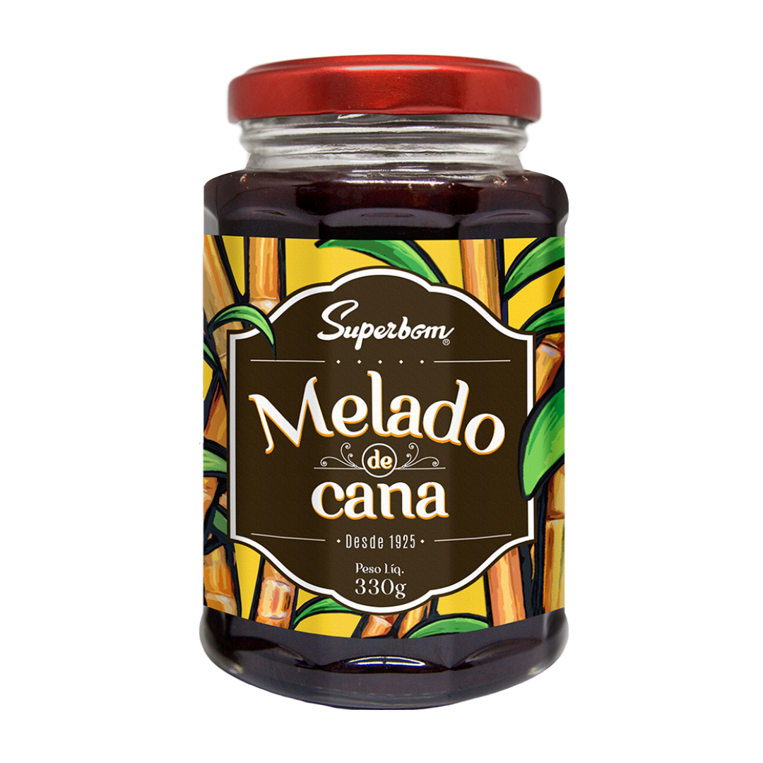 Mélasse de Canne à Sucre (Melado de Cana) - SUPERBOM - 330g