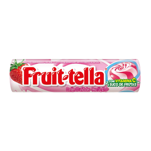 Bala de Morango com Creme de Leite - FRUIT-TELLA - 45g