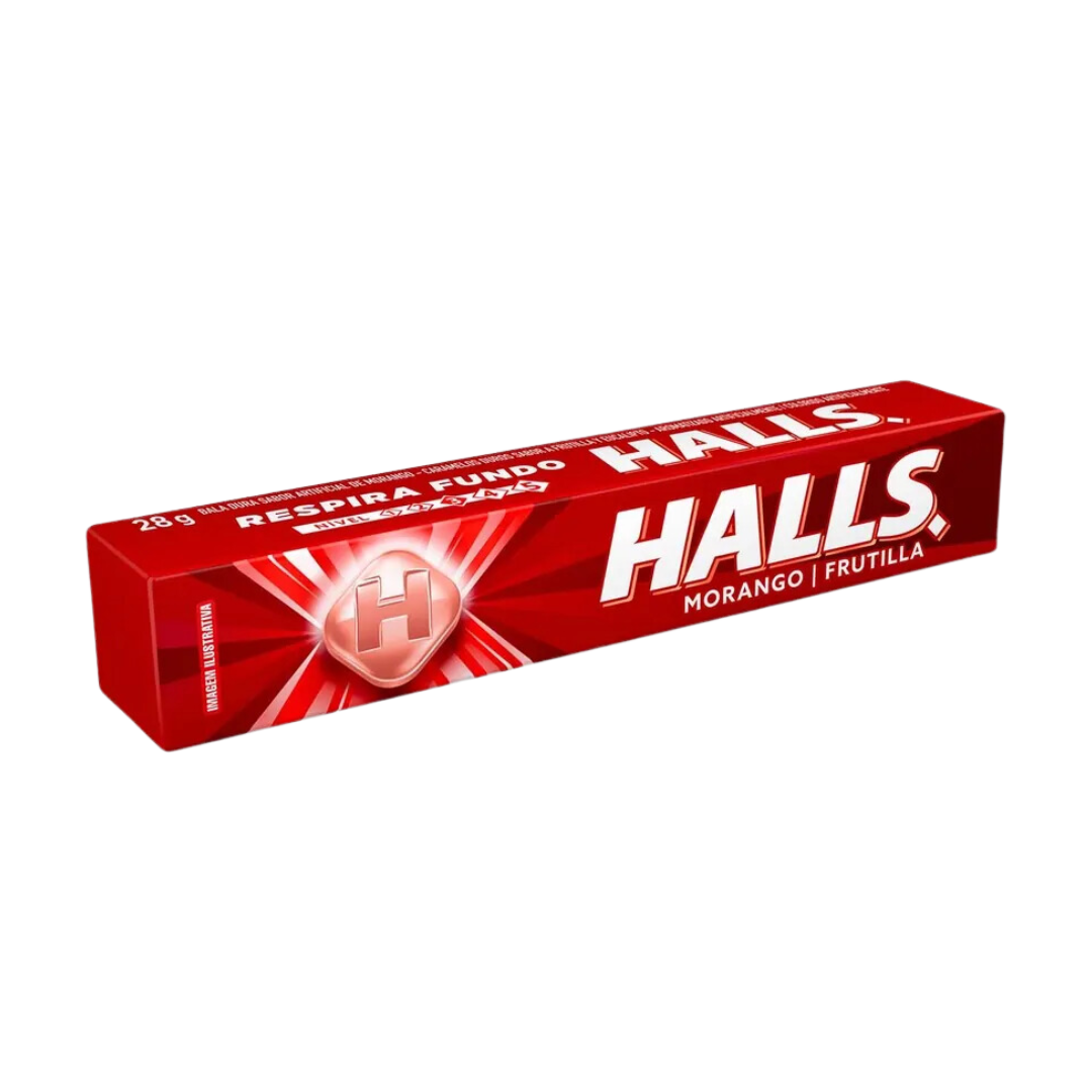 Bonbon aux fraises - (Bonbon Fraise) - HALLS - 28g