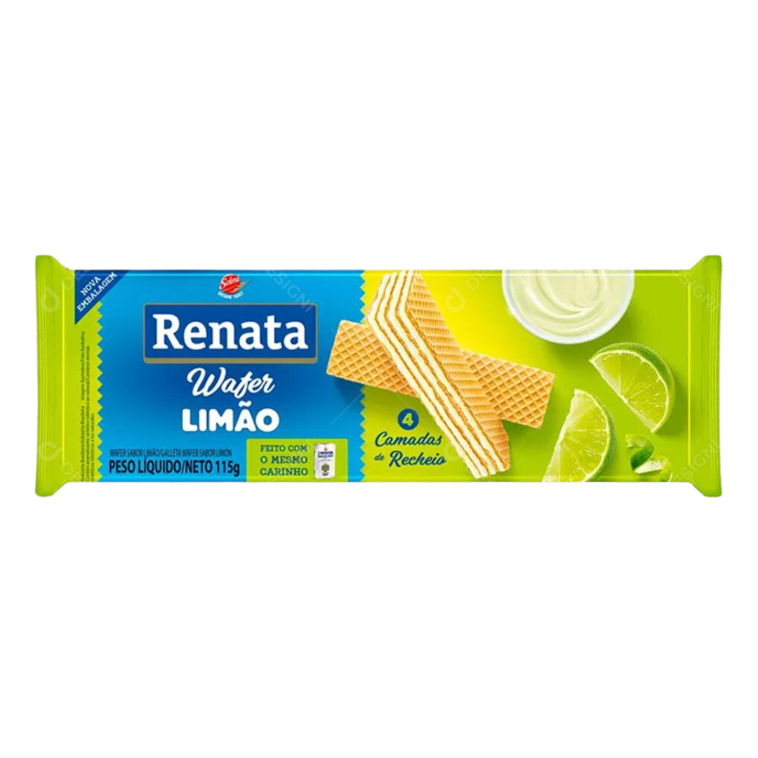 Gaufrette Saveur Citron (Wafer al Limone) - RENATA - 115g