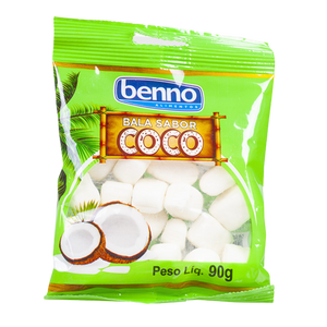 Bala de Coco (Bonbons à la noix de coco) - BENNO - 90g
