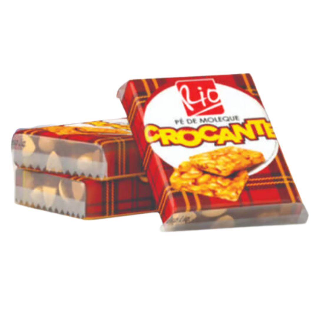 Caramel avec cacahuète croquantes (Pé de Moleque Crocante) - RIO - 15g - unidade