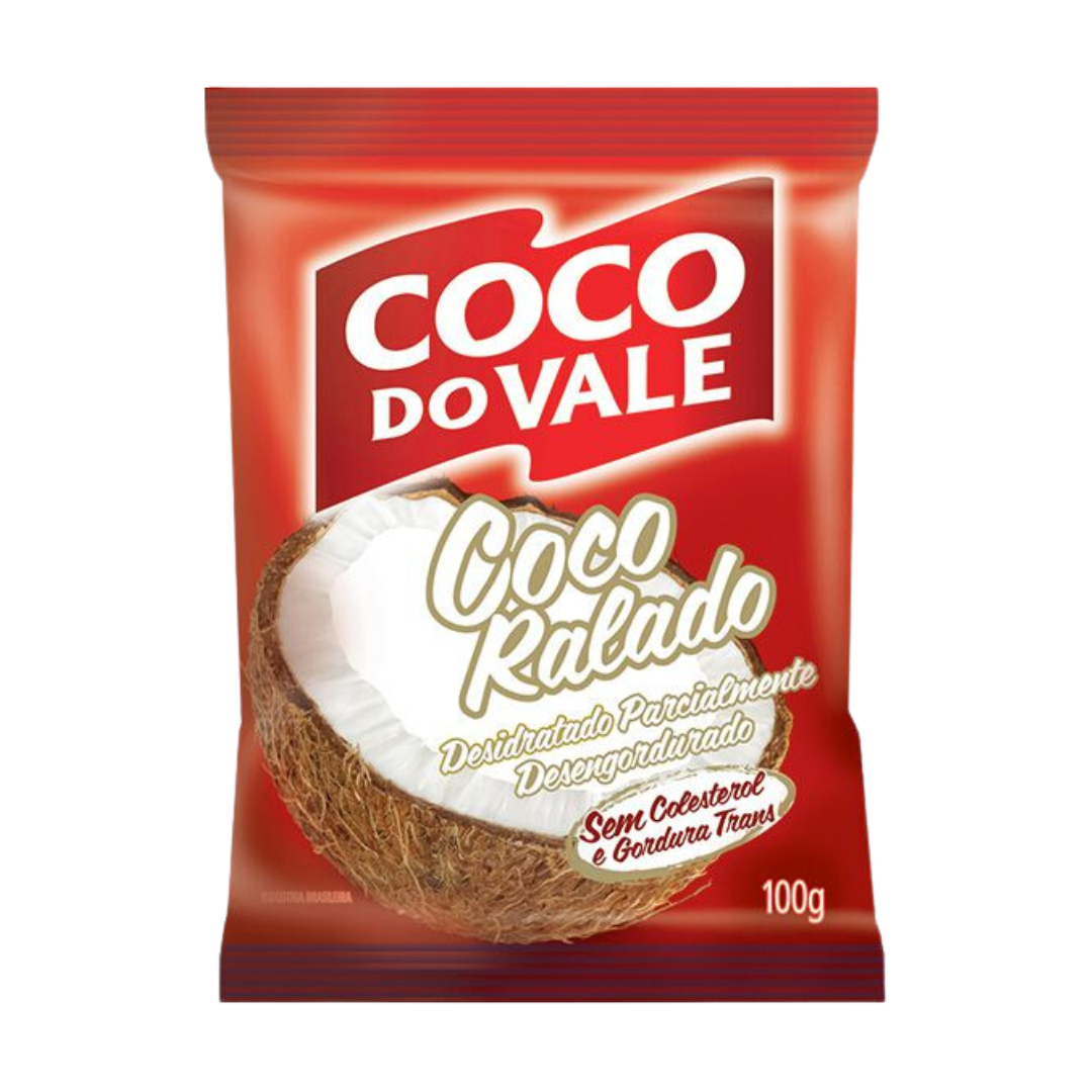 Noce di cocco grattugiata (Cocco grattugiato) - COCO DO VALE - 100g