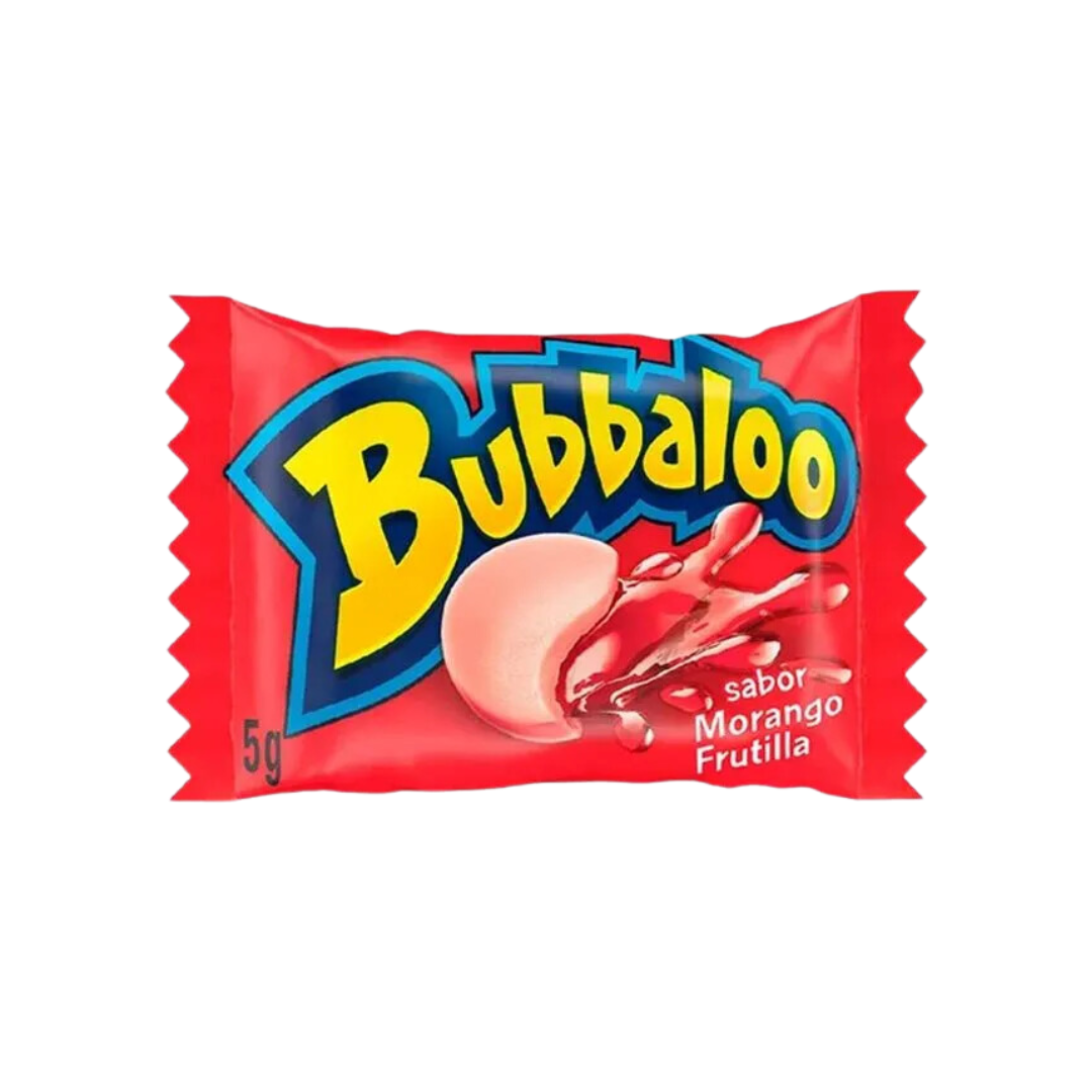 Chewing-gum Fraise - BUBBALOO - 5g - unité