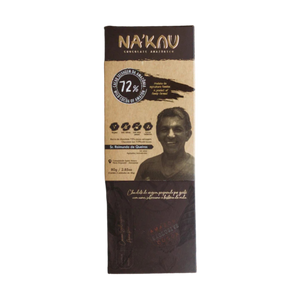 Chocolat 72% Cacao Bio - NA'KAU - 80g