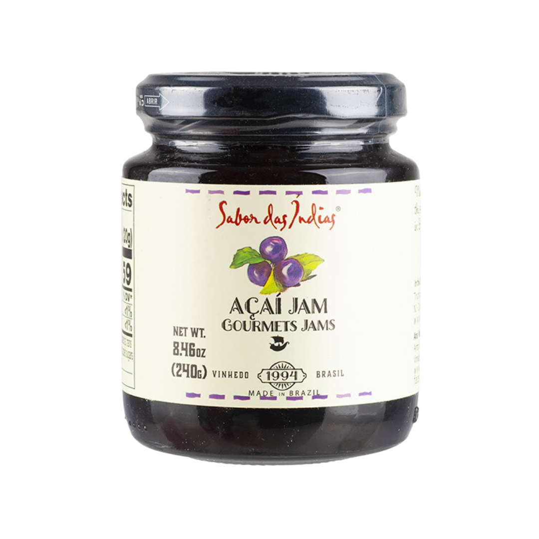 Confiture d'Aça (Geléia de Açaí) - SABOR DAS ÍNDIAS - 240g