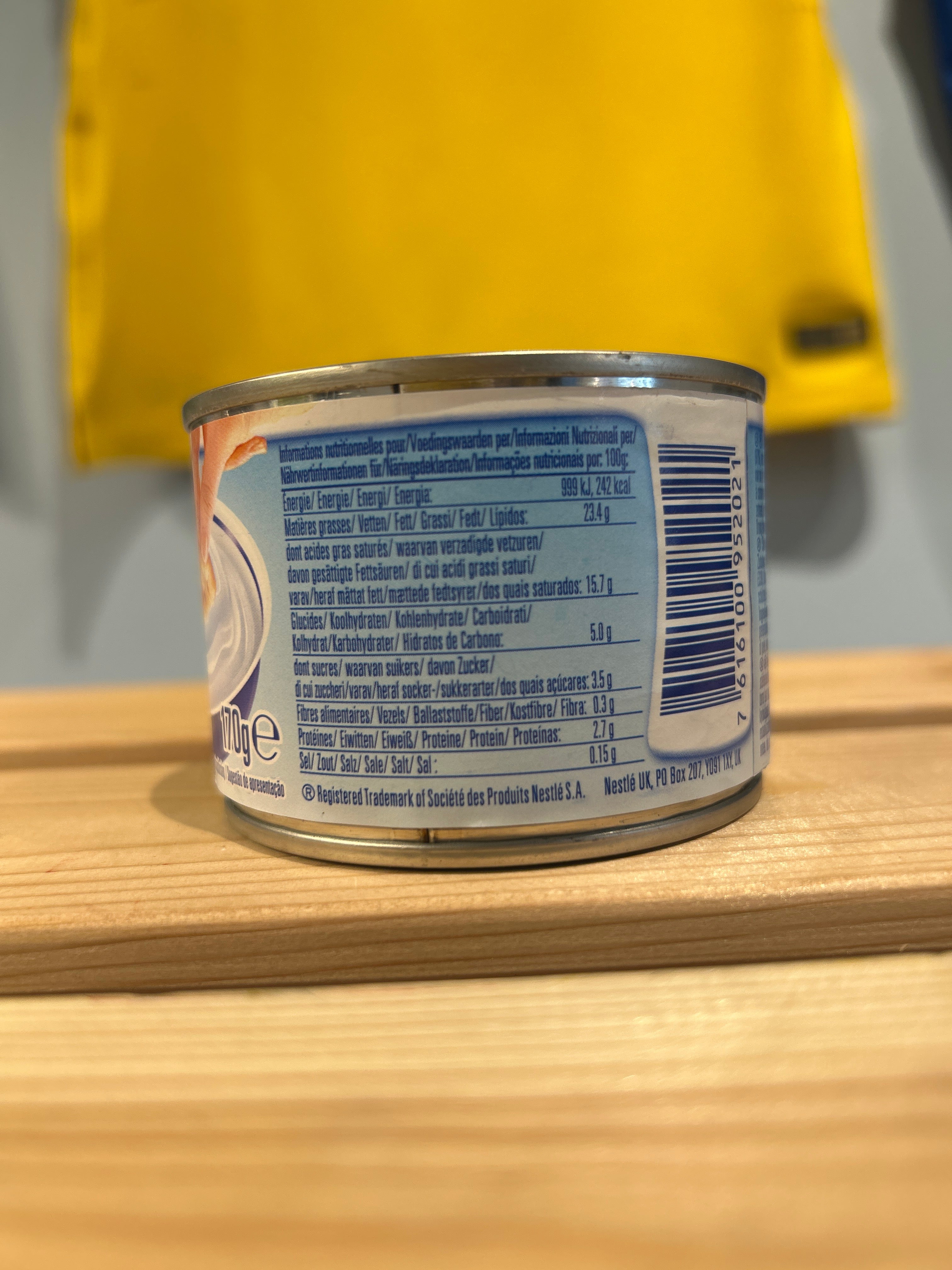 Crème de lait (Creme de Leite)- NESTLÉ - 170g