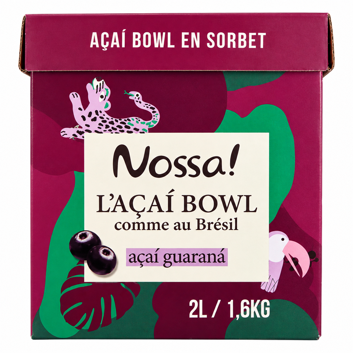 NOTRE BOL D’AÇAÍ COMME AU BRÉSIL (Açaí en Pot) - 90ml