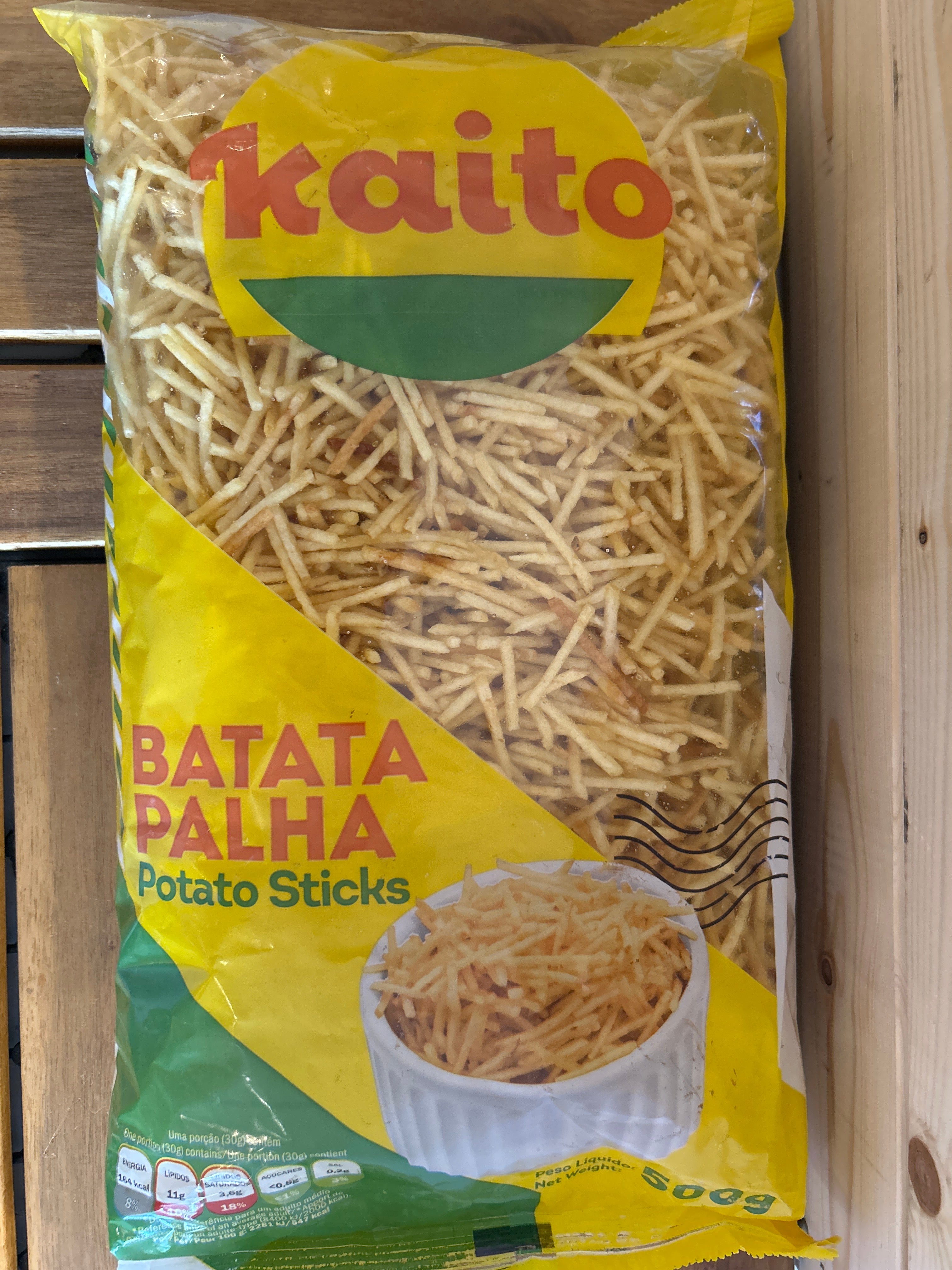 Pomme de Terre – paille (Batata Palha) - KAITO - 500g - Promoção