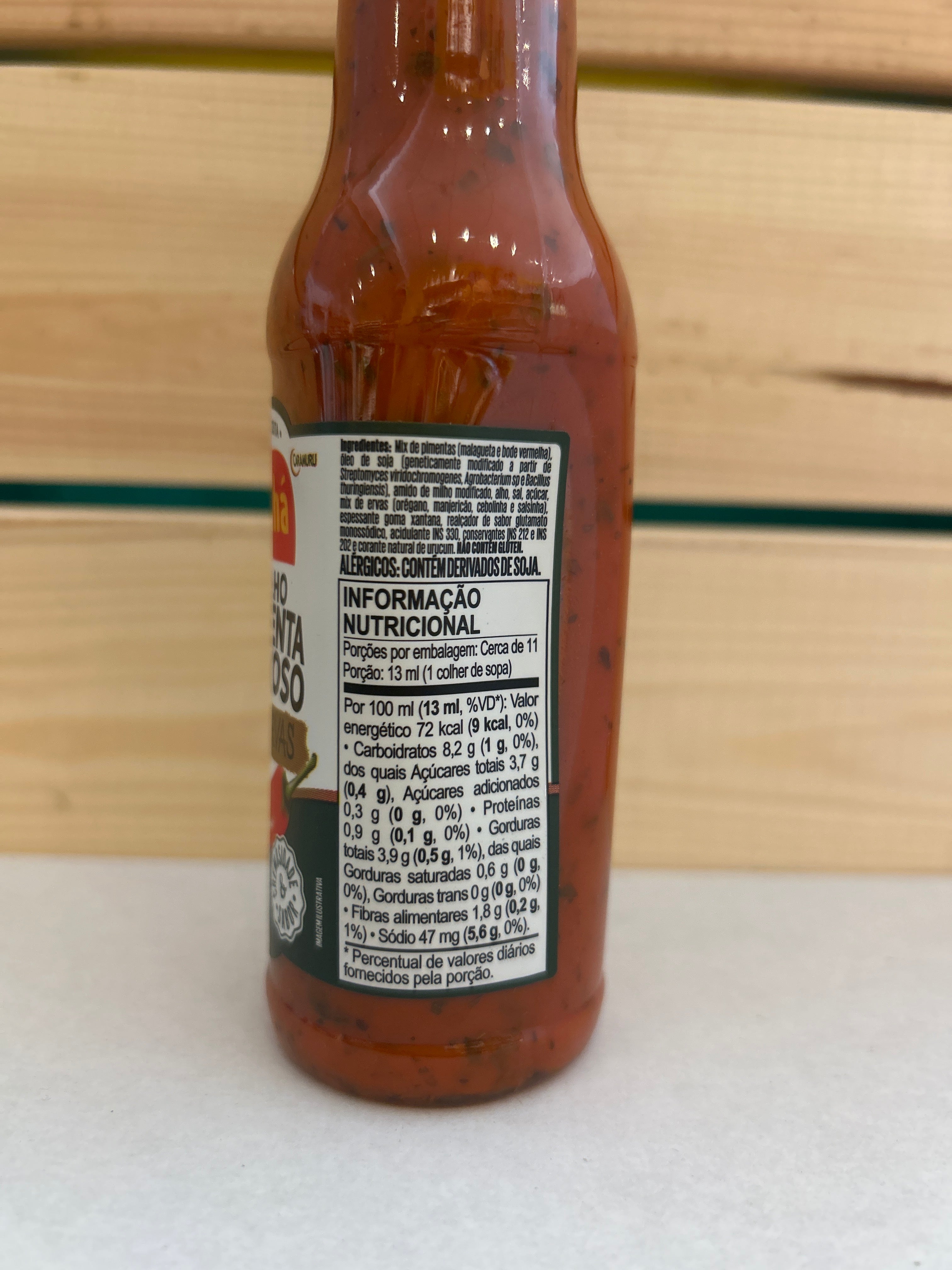 Sauce pimentée crémeuse aux herbes ( Molho Cremoso de Pimenta cremoso )- SINHÁ - 145ml - Promoção