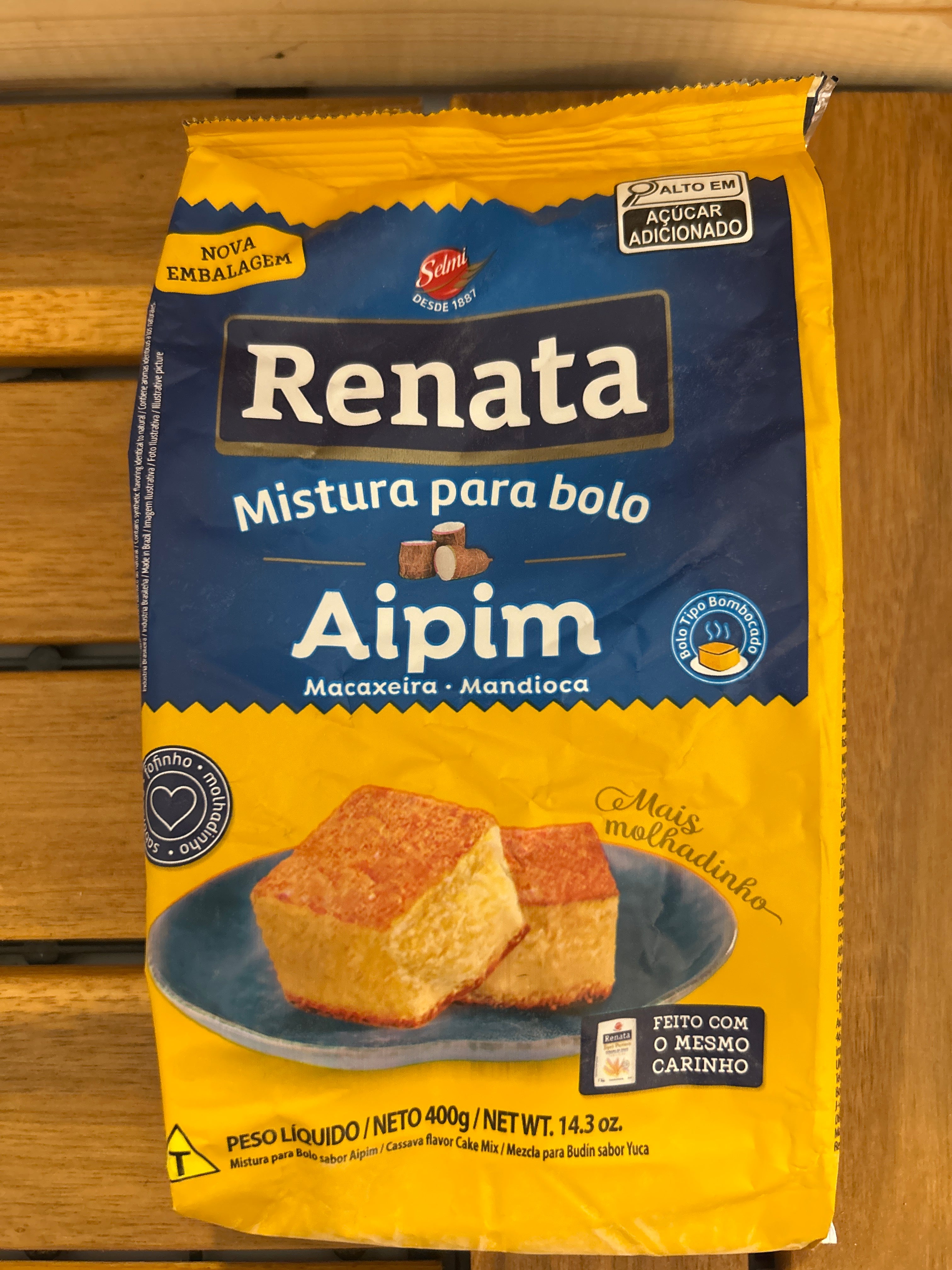 Préparation pour Gâteau de Manioc (Mistura para Bolo de Aipim)- RENATA - 400g