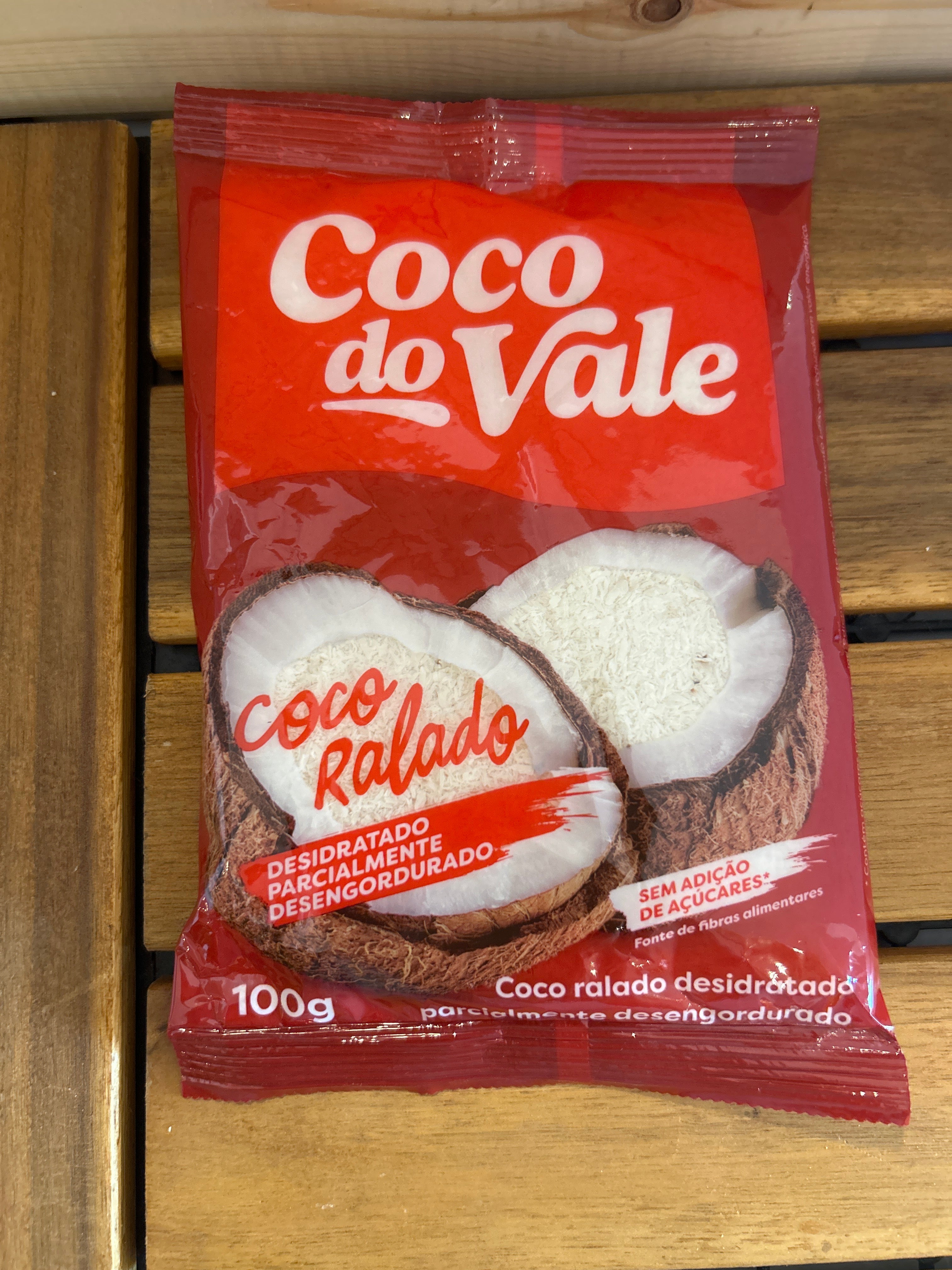 Shredded coconut (Coco Ralado) - COCO DO VALE - 100g