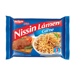 Macarrão Instantâneo sabor Carne - Nissin - 85g
