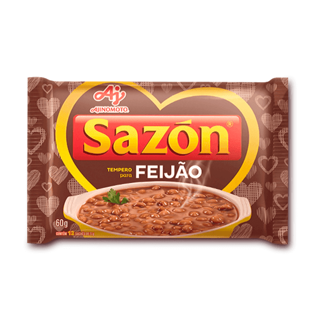 Tempero Feijão - SAZÓN - 60g - Mon Petit Brésil