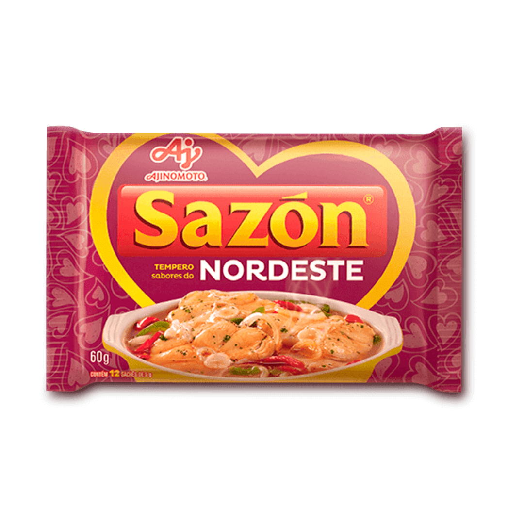 Seasoning (Northeast flavors) (Tempero Sabores do Nordeste) - SAZÓN - 60g