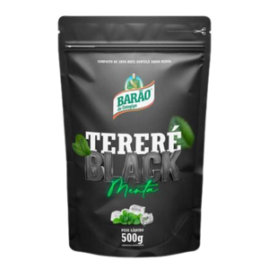Herbes pour Tereré à la Menthe Black - BARÃO - 500g