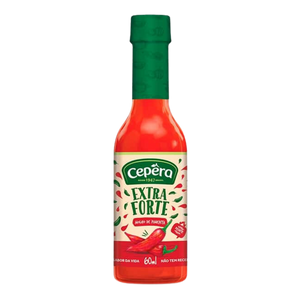 Molho de Pimenta Extra Forte - CEPÊRA - 60ml