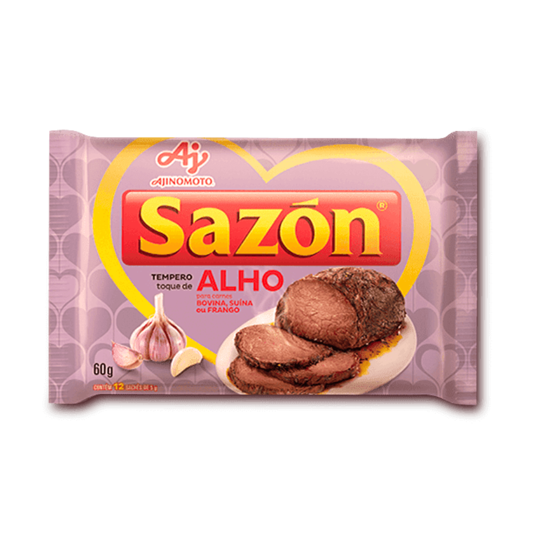 Assaisonnement ( touche d'ail ) (Tempero Toque de Alho) - SAZÓN - 60g