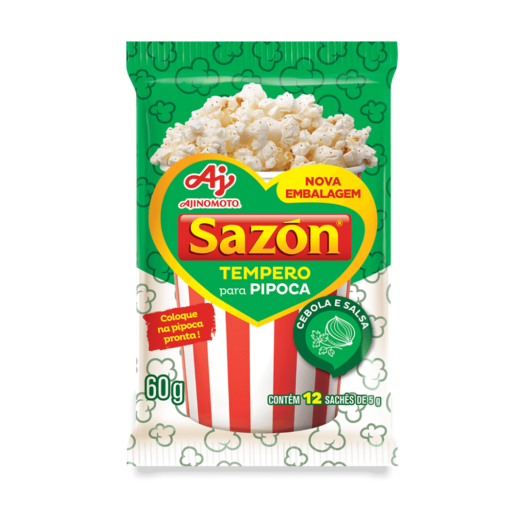 Assaisonnement pour pop-corn (oignon et persil) Assaisonnement pour pop-corn oignon et persil - SAZÓN - 60g