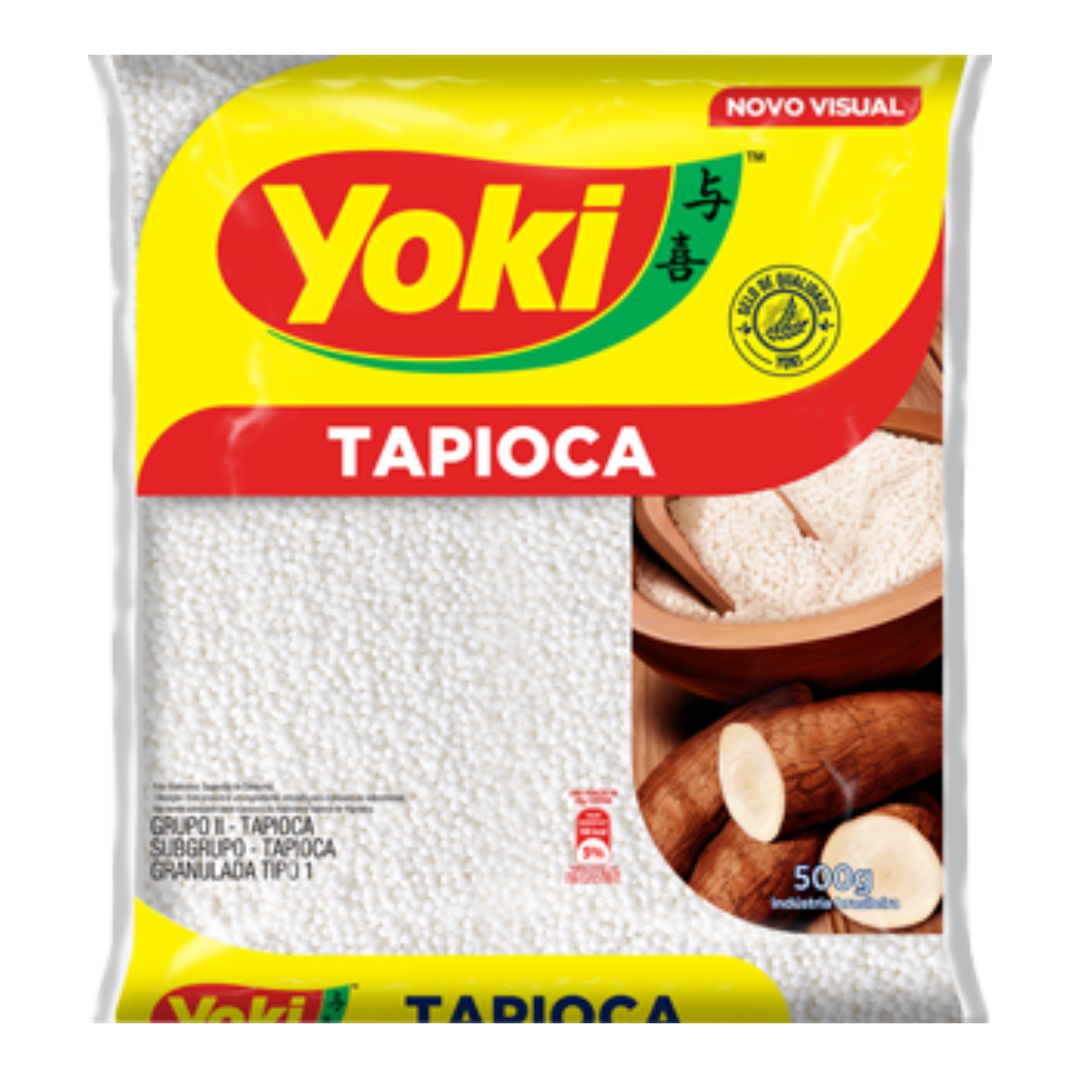 Fécule de manioc granulé (Tapioca Granulada) - YOKI - 500g