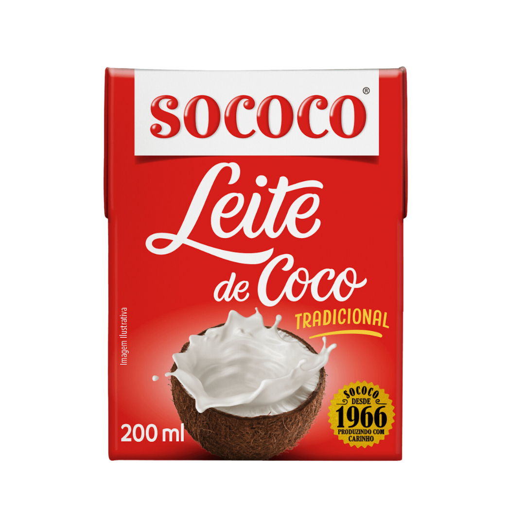 Lait de coco (Leite de Coco) - SOCOCO - 200ml