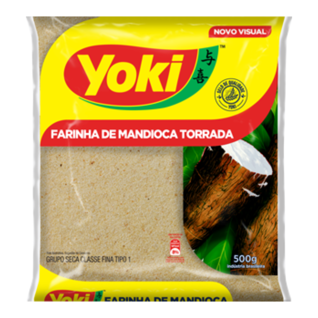 Farinha de Mandioca Torrada - YOKI - 500g - Mon Petit Brésil