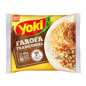 Farofa de Mandioca Tradicional (Farine de manioc assaisonnée) - YOKI - 500g