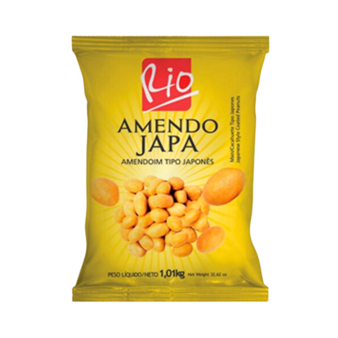 apéritifs Cacahuète japonaise (Amendoim Japonês) - RIO - 1,010 Kg