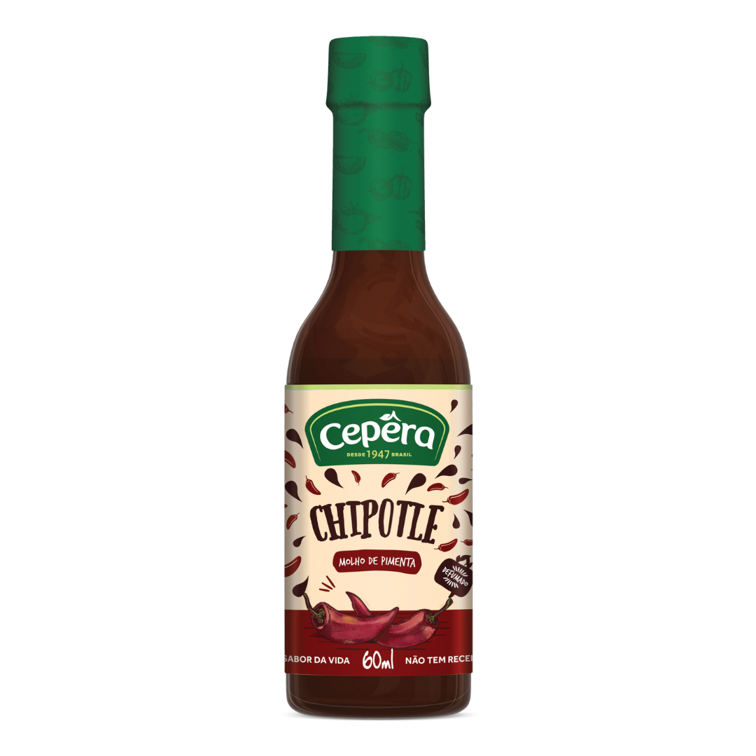 Sauce Piment Chipotle (Sauce de Piment Chipotle) - CEPÊRA - 60ml