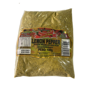 Tempero Lemon Pepper - AROMA DE MINAS - 100g