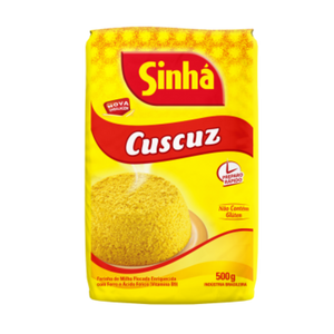 Flocos de Milho para Cuscuz - SINHÁ - 500g