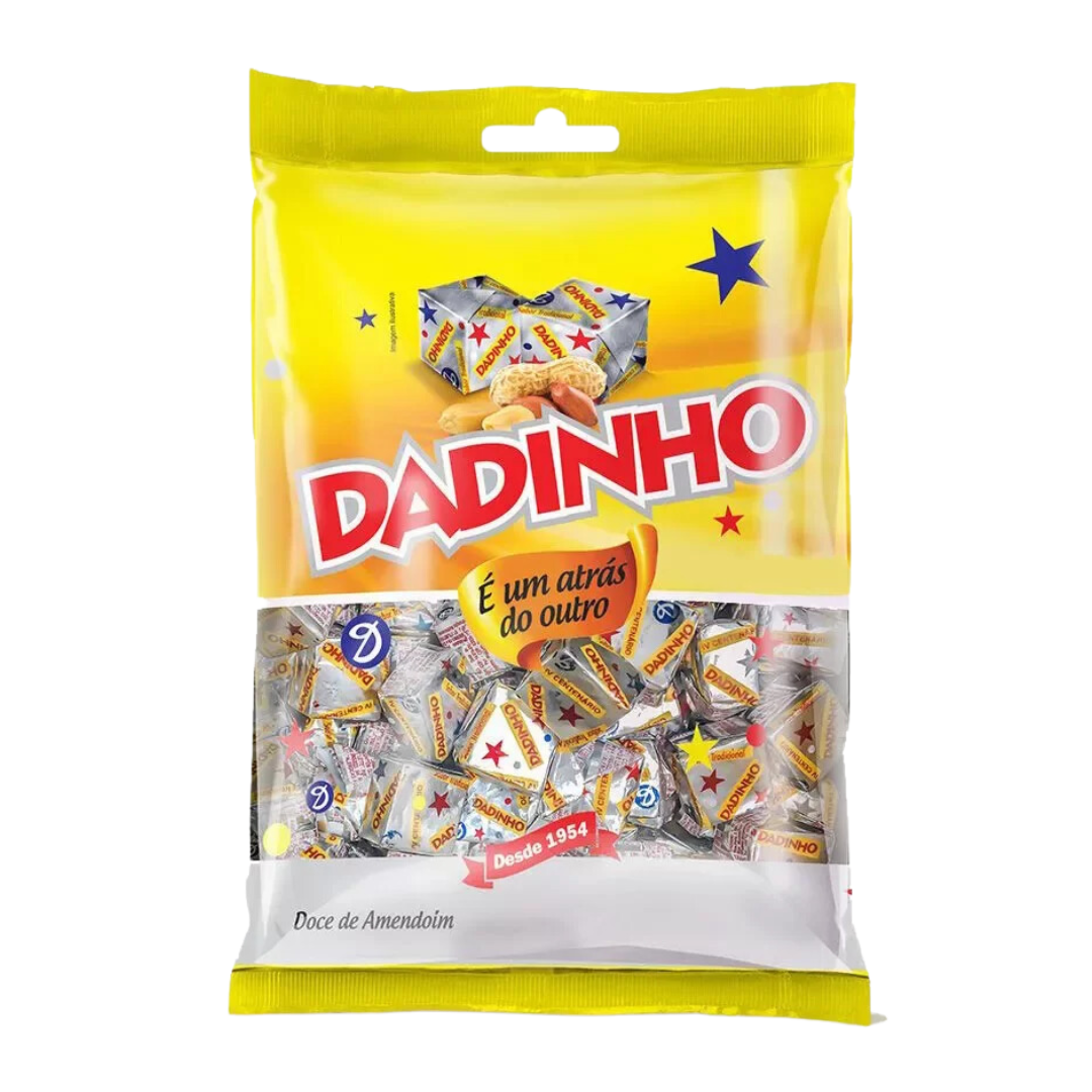 Peanut flavored bonbons (Bala Dadinho) - 90g