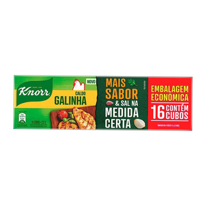 Caldo de Galinha - KNORR - 16 cubos - 152g