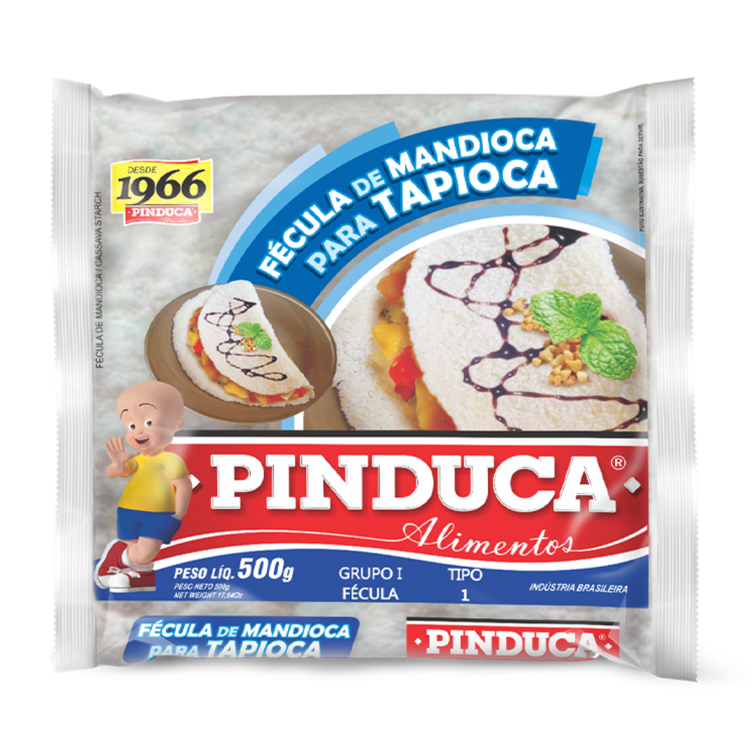 Fécula de Mandioca para Tapioca - PINDUCA - 500g - Mon Petit Brésil