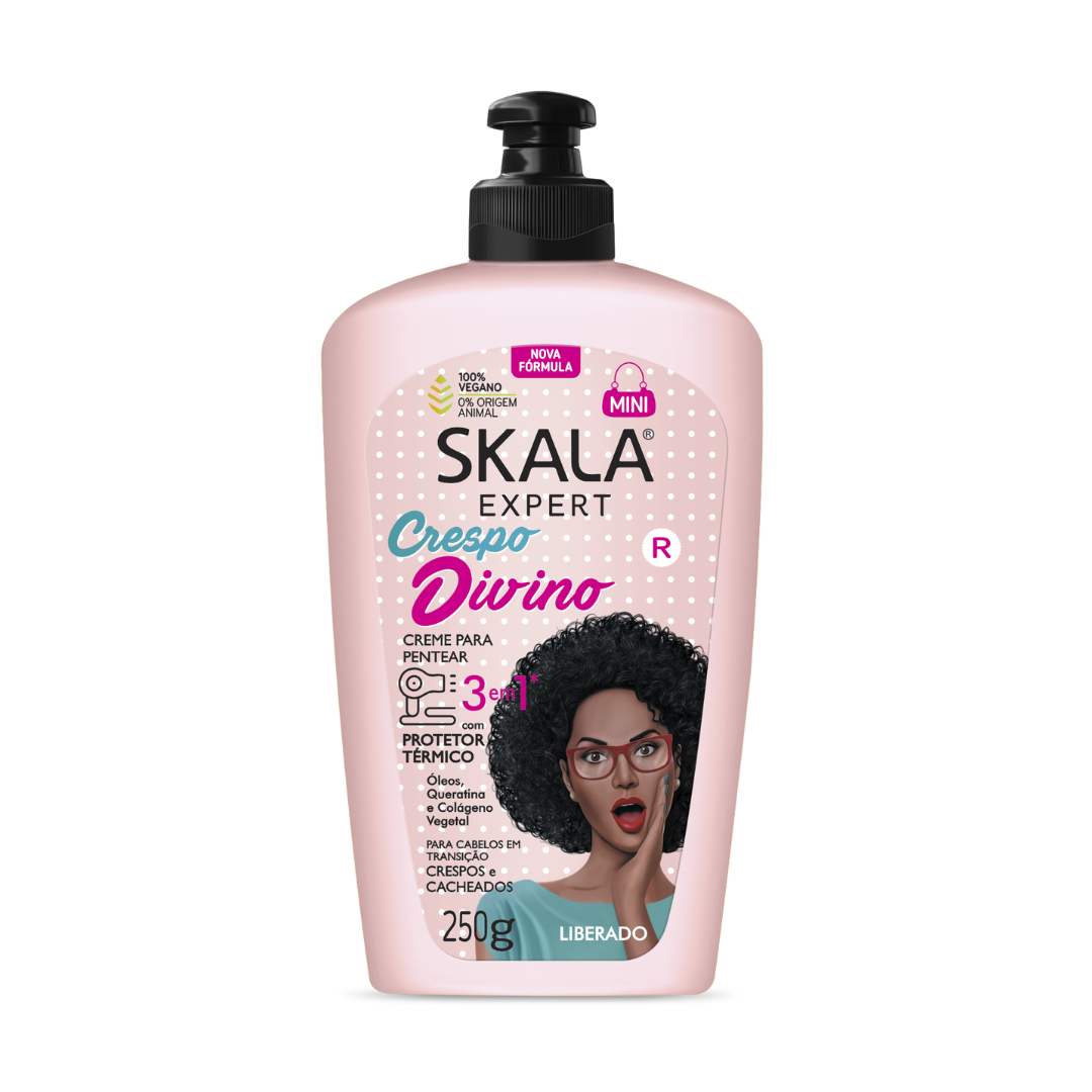 Styling Cream for Kinky Hair (Divine Kinky Hair Cream) - SKALA - 250g