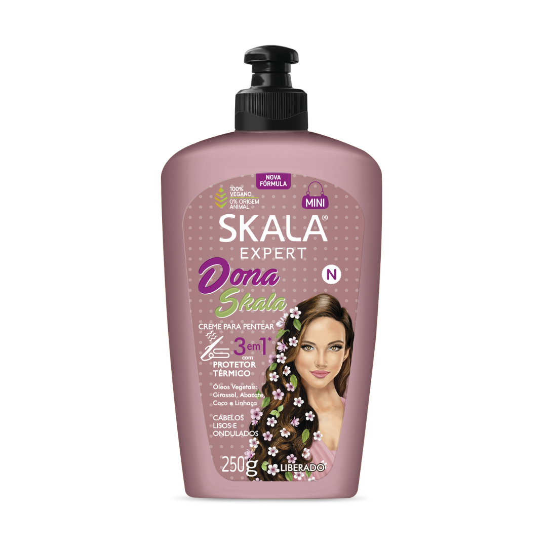 Crème coiffante pour cheveux ondulés (Crème de coiffage Dona Skala) - SKALA - 250g