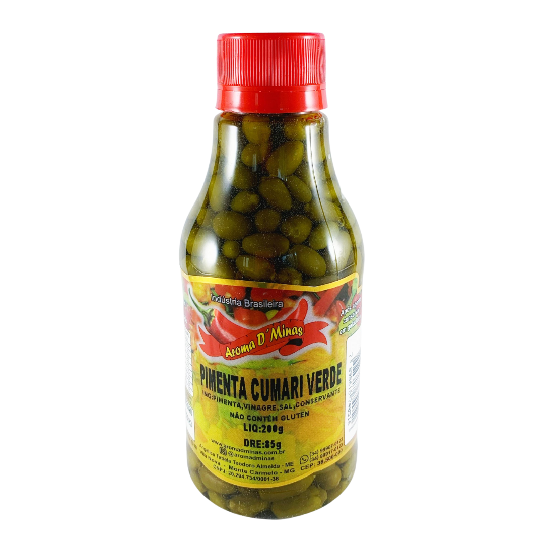 Pimenta Cumari Verde - AROMA DE MINAS - 85g - Mon Petit Brésil