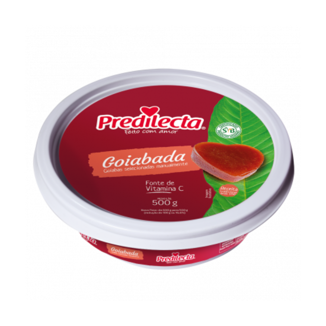 Pâte de fruit à la goyave (Goiabada Poli) - PREDILECTA - 500g
