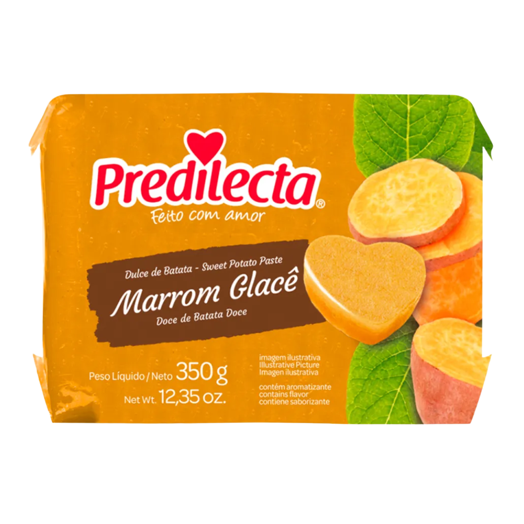Marrom Glacê Bloco PREDILECTA - 350g - Mon Petit Brésil