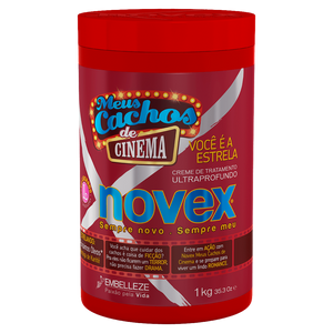Máscara Capilar Meus Cachos de Cinema - NOVEX - 1kg