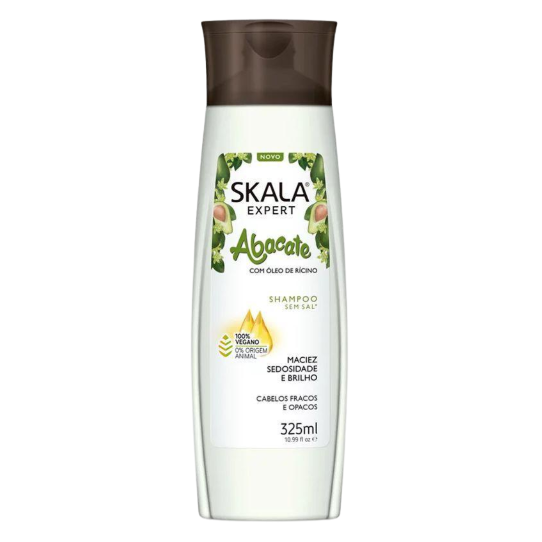 Shampoo Bomba de Vitaminas Abacate - SKALA - 325ml - Mon Petit Brésil