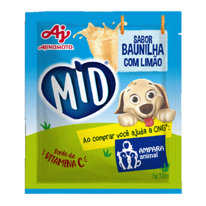 Suco Instantâneo de Baunilha com limão - MID - 20g