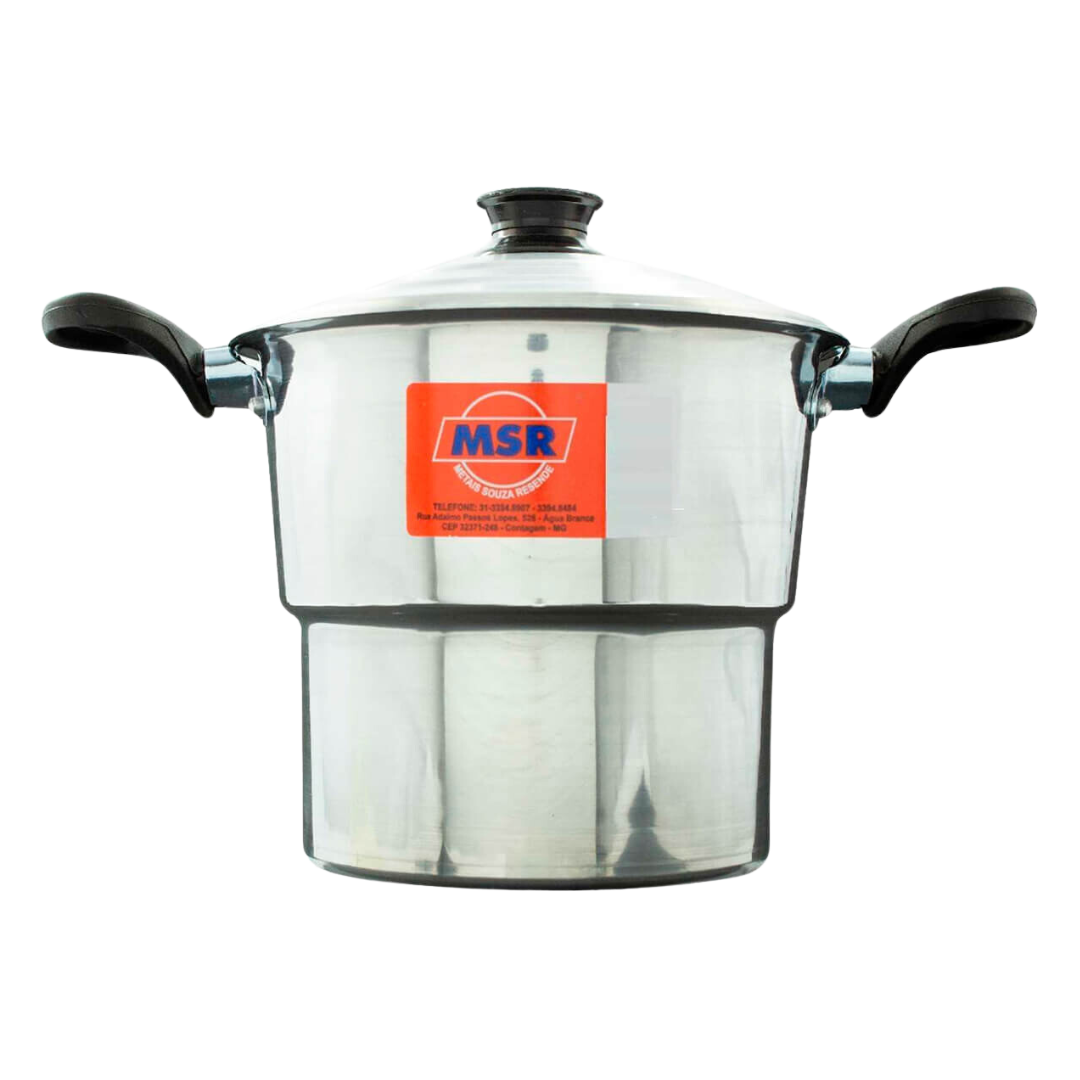 Couscoussier 16 cm - Moyen (Cuscuzeira 16 (Moyenne) - MSR - 2L