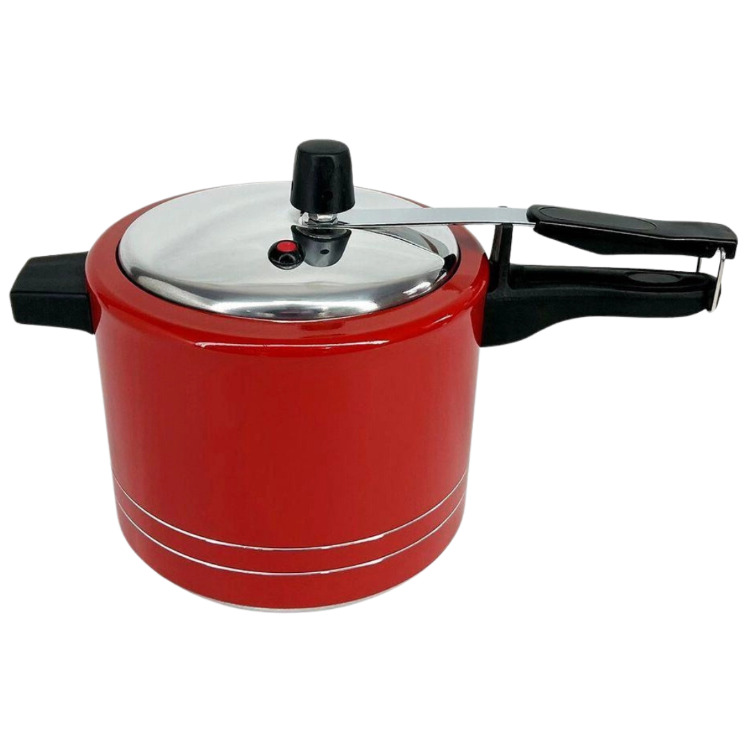 Cocotte-Minute Rouge (Casserole à pression rouge antiadhésive) - MISTER COOK - 4,5L