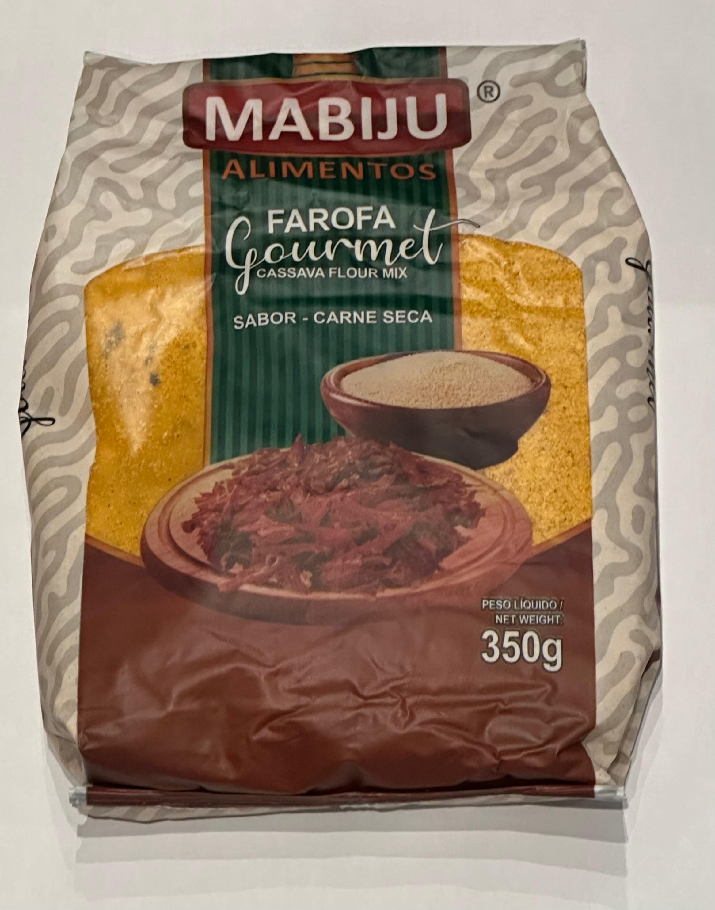 Seasoned cassava flour dried meat flavor (Ready-to-eat cassava flour dried meat gourmet) - MABIJU - 350g