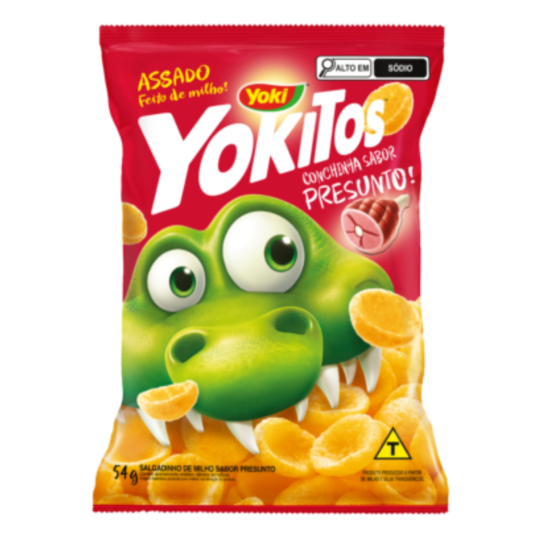 Salgadinho de Milho Yokitos Sabor Presunto - YOKI - 54g - Promoção