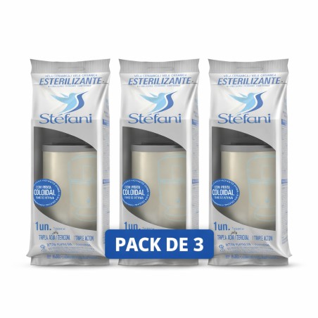 Set of 3 Cartridges for Triple Action Clay Filter (Vela para Filtro de Barro Tripla Ação) - Stéfani - 3 units