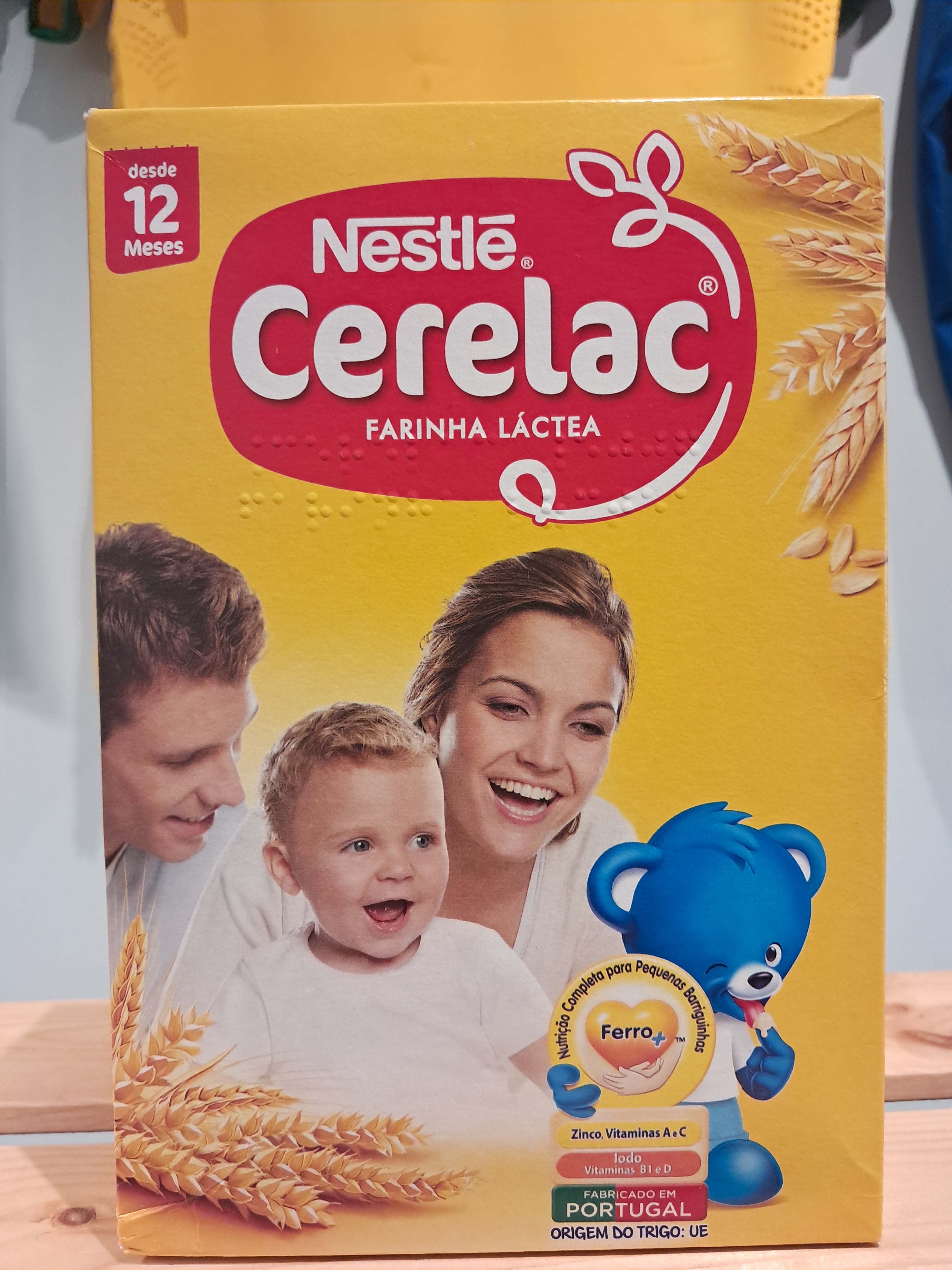 Farine Lactée (Farinha Láctea Cerelac) - NESTLÉ - 500g
